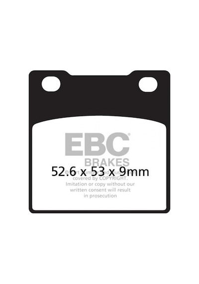 Ebc Fren Balatası Fa063 1997-2000 Suzuki Gsx-r 600 Arka