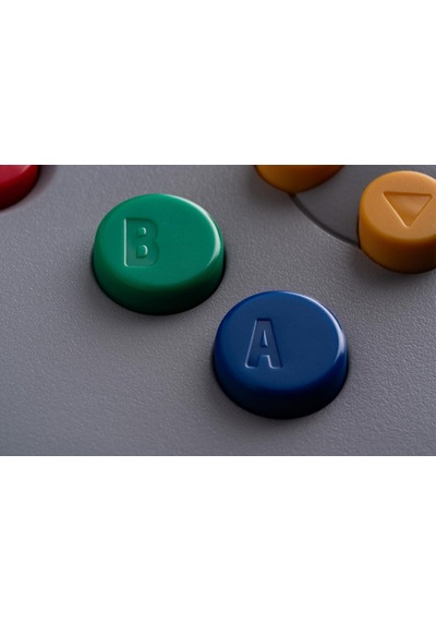 8bitdo 64 2.4g Wireless Controller N64 Konsol, Analog 3d, Ve Windows Uyumlu Gri