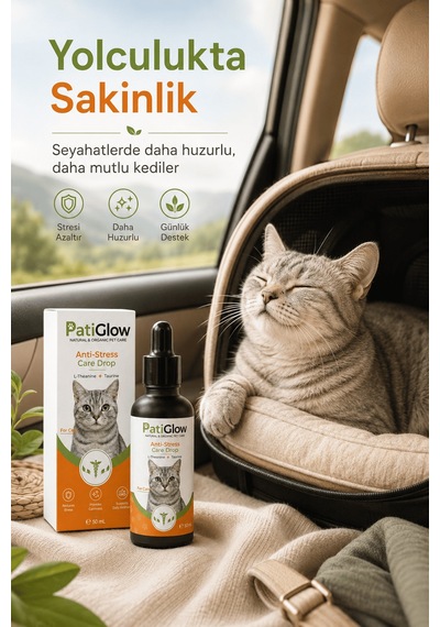 Patiglow Kedi Anti-stres Damla