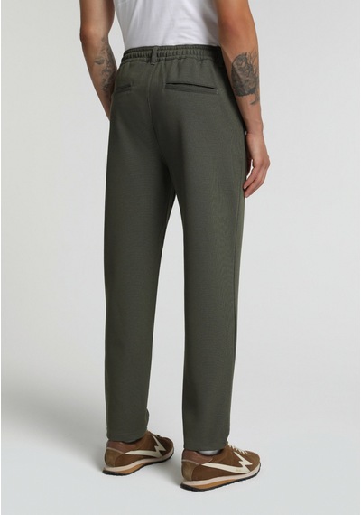 Colin's Colins Regular Fit Orta Bel Düz Paça Erkek Yeşil Pantolon Cl1079345 Q1.v1 Kha Haki