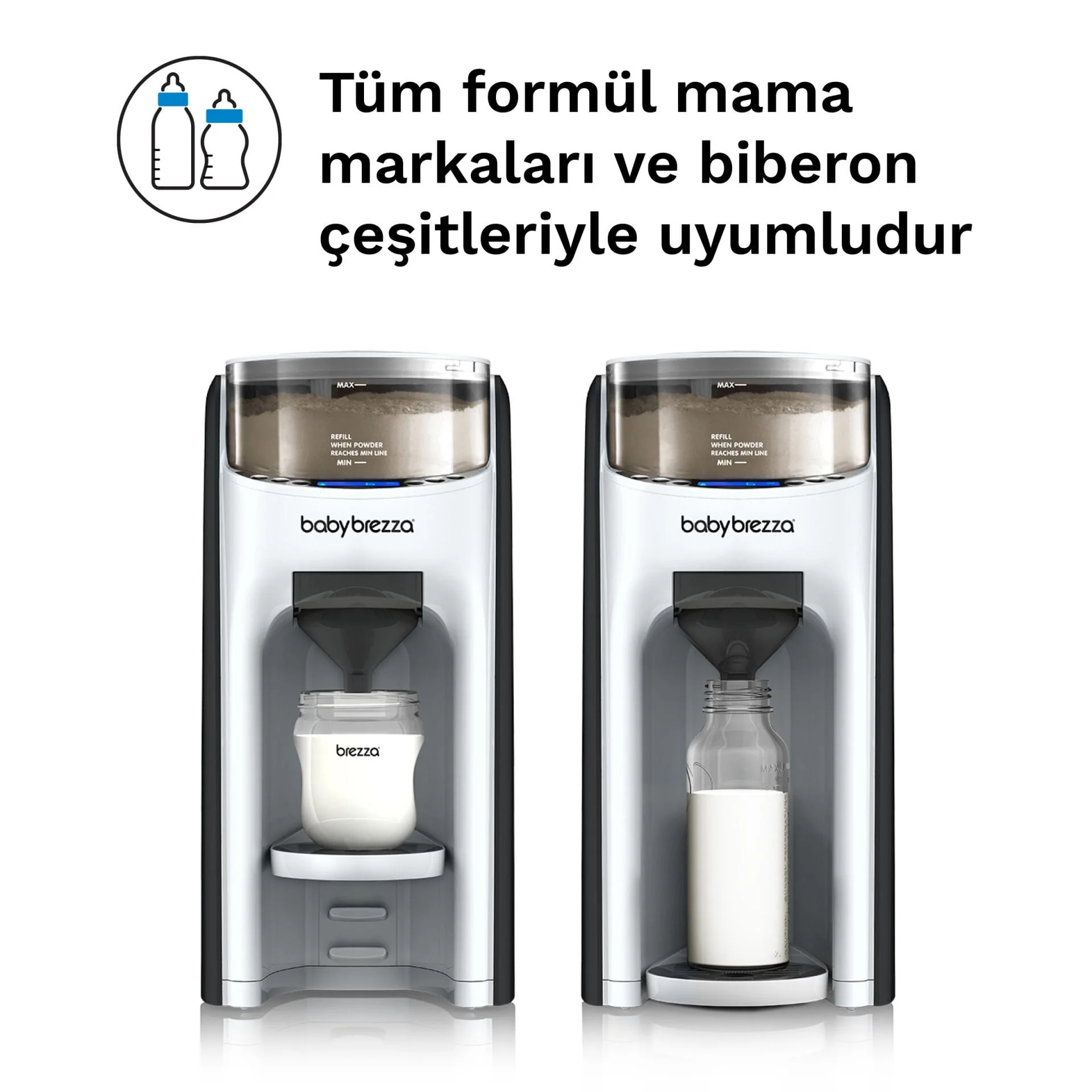 Babybrezza Formula Pro Advanced Otomatik Bebek Mama Makinesi Beyaz