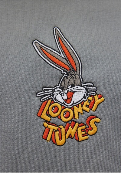Mavi Erkek Bugs Bunny Kapüşonlu Sweatshırt Çelik Gr 0s10102-70098 Gri