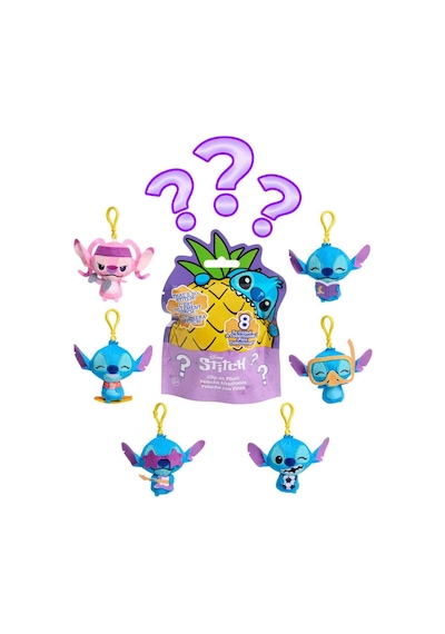 Stitch Klipsli Pelüş Anahtarlık Sürpriz Paket Ttc33000