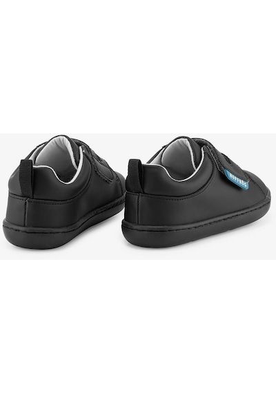 Smart Walker Casual Süper Mat Siyah Barefoot Çocuk Ayakkabı Siyah
