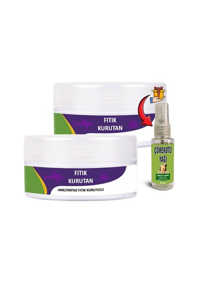 Fıtıkkurutan 2 Tane 50 Ml Krem + Çörek Otu Yağı