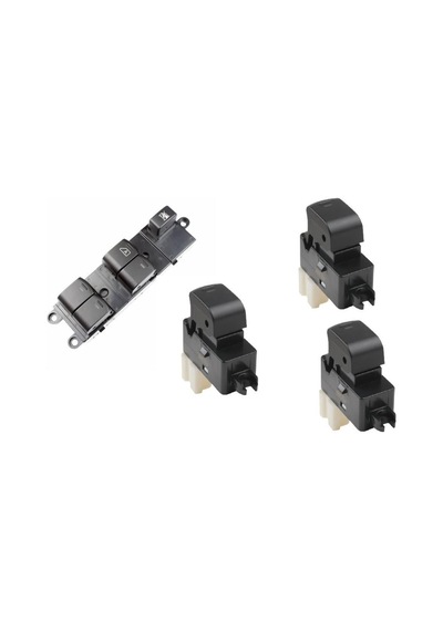 Nissan Qashqai Cam Açma Düğmesi Anahtarı Takımı 2007-2013 ışıklı