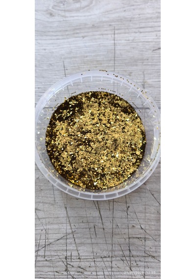Boya İçerisine Katılan Sim Büyük Kesim Altın Sarı 50 Gr