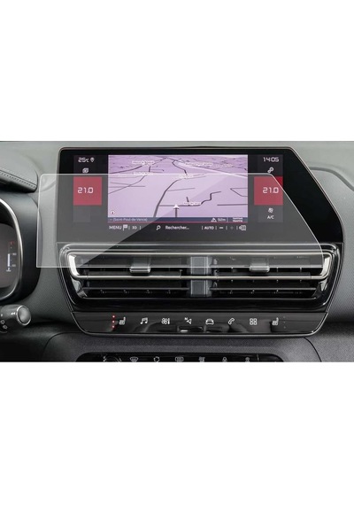 Citroen C5 Aircross 10 İnç Multimedya Ekran Koruyucu Şeffaf