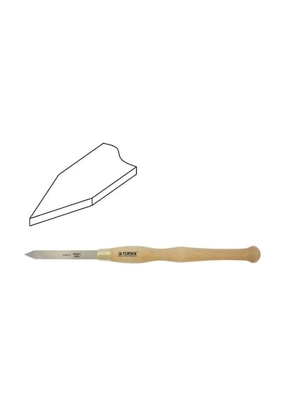 Narex 818203 Hss Ahşap Torna Bıçağı Ayırma Ağız 18X150 Mm