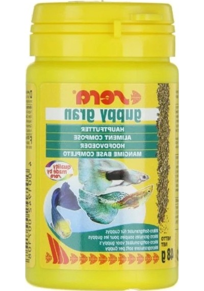 100 Gr Granül Guppy Yemi, 48 Gr Paket