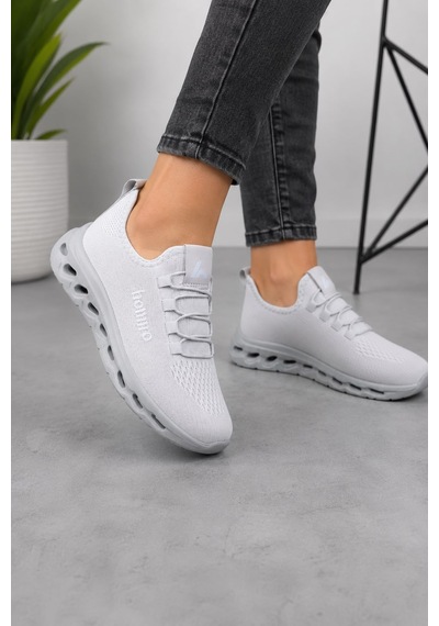 Homiro Unisex Triko Sneaker Hafif Taban Günlük Spor Ayakkabı Buz