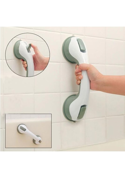 Düşme ve Kayma Önleyici Banyo Tuvalet Vantuzlu Kilitli  Tutacak