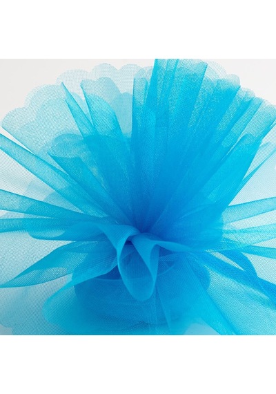 27 Metrex70 Cm Açık Mavi Süsleme Tülü Açık Mavi Tül Araba Çiçek Düğün Dekor Tül Blue Decoratıontulle