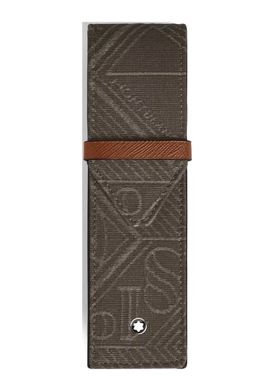 Montblanc Envelope Şeklinde 2li Kalem Kılıfı 221638 Haki