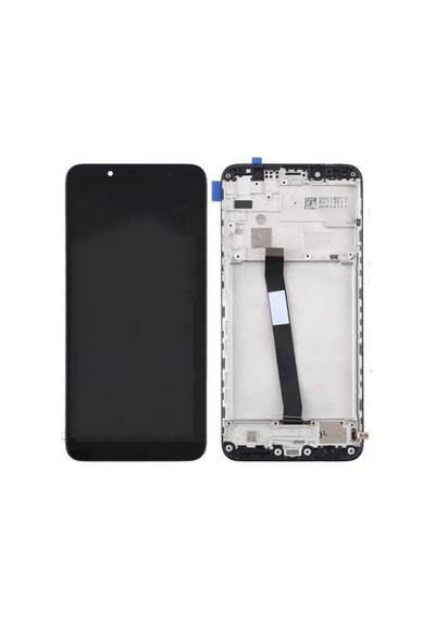 Redmi 7 Uyumlu - 7a Ekran Dokunmatik Çıtalı Siyah