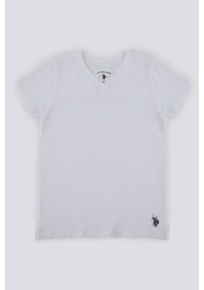 U.S. Polo Assn. U.s Polo Erkek Çocuk Fanila-beyaz Beyaz