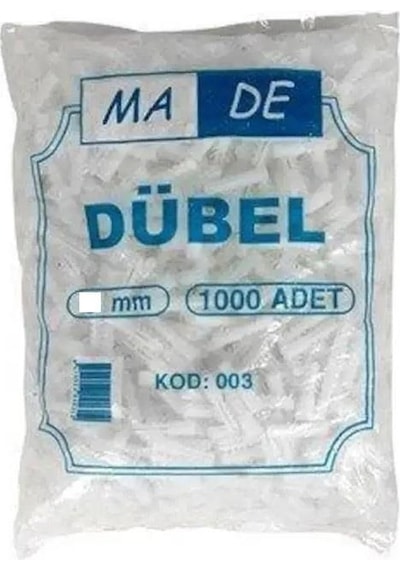 Made Standart Dübel 10mm (500 Adet)