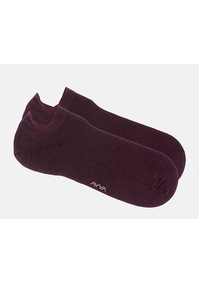 Avva Erkek Bordo Patik Çorap B008553 Bordo