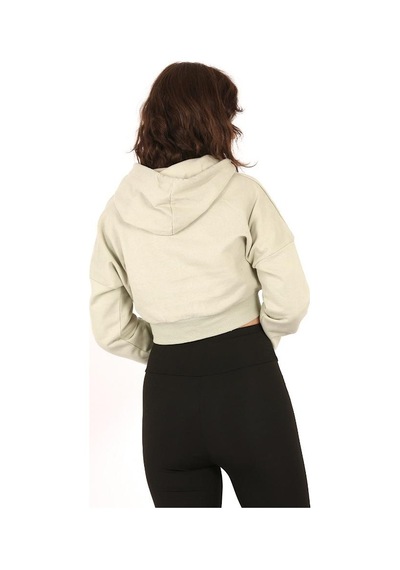 Scorp Storm Crop Kapüşonlu Sweatshirt Mint