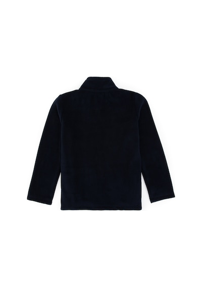 U.S. Polo Assn. Kız Çocuk Açık Lacivert Fermuarlı Polar Sweatshirt 50317875-VR059