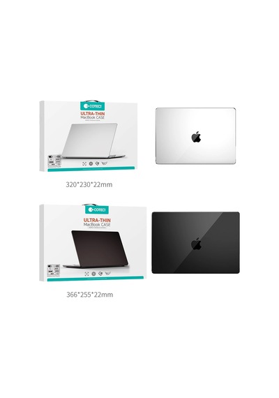 MacBook Air 13.6 İnç M2/m3 Uyumlu Ultra İnce Kristal Şeffaf Sert Kılıf A2681/a3113
