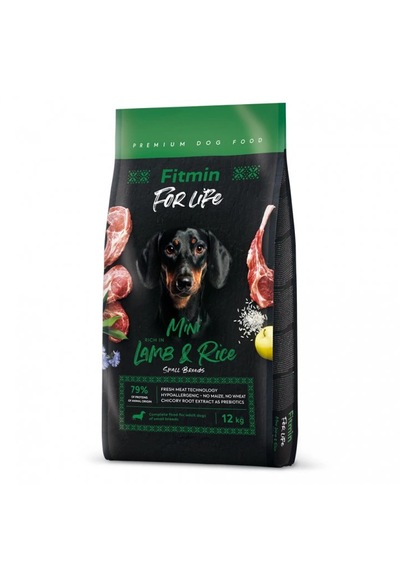 Fitmin Forlife Kuzulu Ufak Irk Yetişkin Köpek Maması 12 Kg
