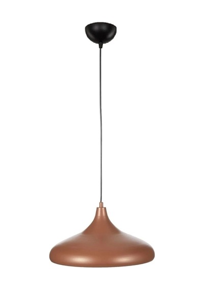 Aura Metal Tekli Bakır Sarkıt Avize Retro Rustik Model Avize