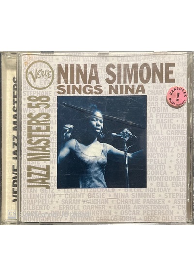 Plak Değildir Cd Dir Cd Nina Simone Sings Nina Jazz Masters 58