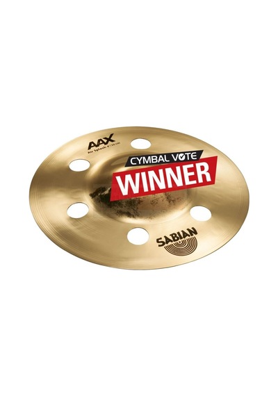 Sabian 20805xab Aax Air Splash Zil 8 İnç Delikli Tasarım - Hızlı Atak - Parlak