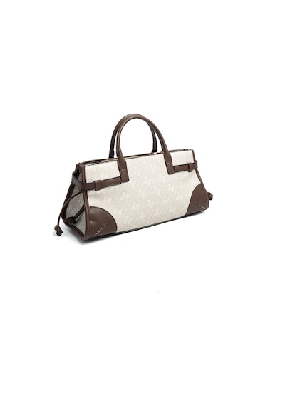 Silver Polo Sp1260 Kadın El Çantası Monogram Taş-kahve