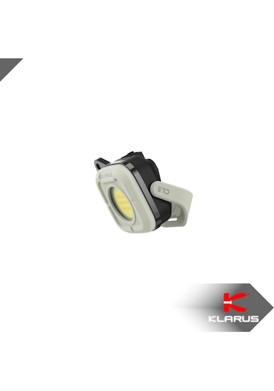 Klarus Cl5 Yüksek Güçlü Mini Kamp Lambası 1200mah Taşınabilir Led Gece Lambası & Fener Gri