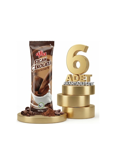Afia Sıcak Çikolata 6x22 Gr 22 G