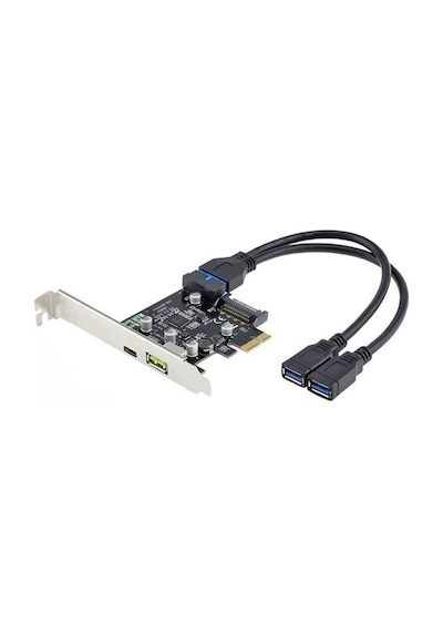 2 Port Usb 3.0 Dişi Anakart 20 Pin 2Xusb Uzatma Kablosu 19 Pin