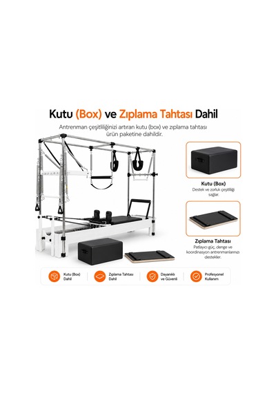 Missidea Core Cadillac Reformer Beyaz-siyah