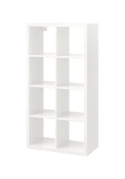 Ikea Kallax Açık Raf Ünitesi, Parlak Beyaz 77x147 Beyaz - Beyaz