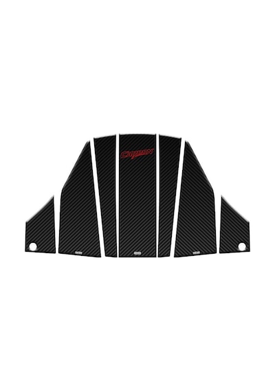 Honda Dio 2021 - 2023 Uyumlu Tank Pad Set 003 Çok Renkli