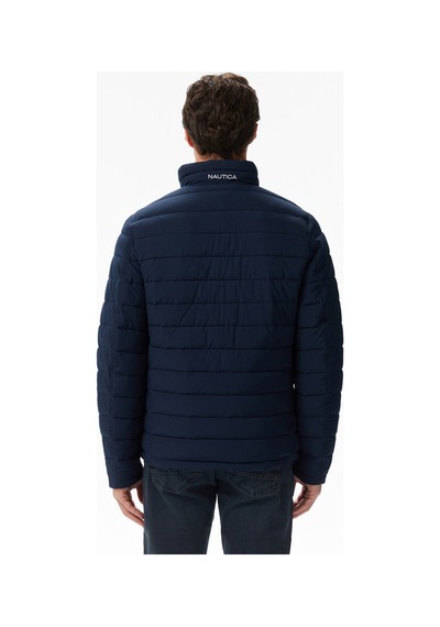 Nautica Erkek Bej Regular Fit Çift Taraflı Mont Desenli V622744 Bej