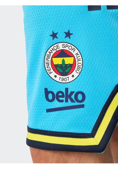 Fenerbahçe Basket Erkek Turkuaz Maç Şortu 25/26 Turkuaz