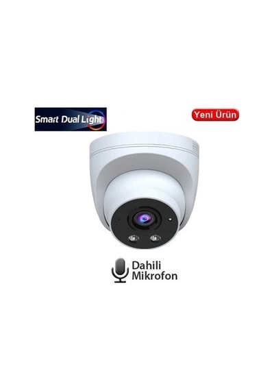 Ezcool Ez-1115ıps 5mp 2.8mm Smart Dual Sesli Poe Ip Dome Güvenlik Kamera