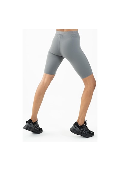 Maraton Active Slimfit Kadın Şort Fitness Açık Antrasit Şort 22282-açık Antrasit