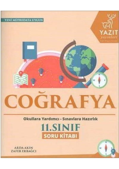 11.Sınıf Coğrafya Soru Bankası - Yazıt Yayınları