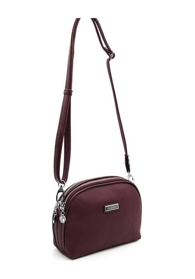 Silver Polo Sp765 Kadın Çapraz Çanta Petek Bordo-bordo