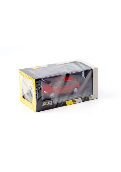 1:43 Ölçek Fırst43 1987 Honda Civic Kırmızı Diecast Metal Minyatür Model Araba 10cm