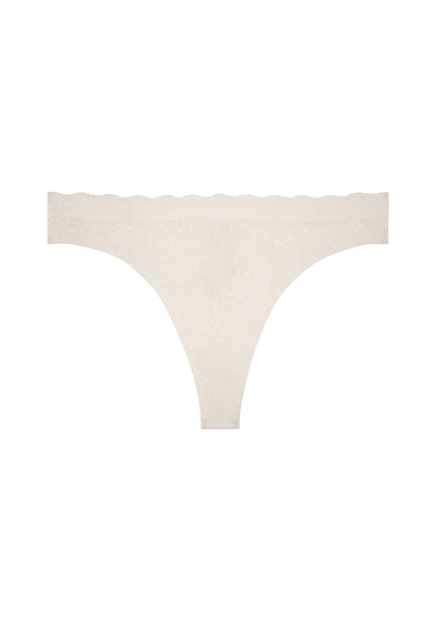 Suwen Invisible Soft Dantelli String Külot Sw5988036 Ekru