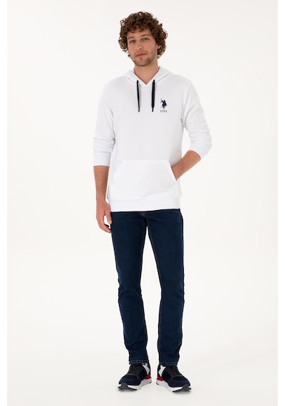 U.s. Polo Assn. Erkek Beyaz Sweatshirt 50307703-vr013 Beyaz