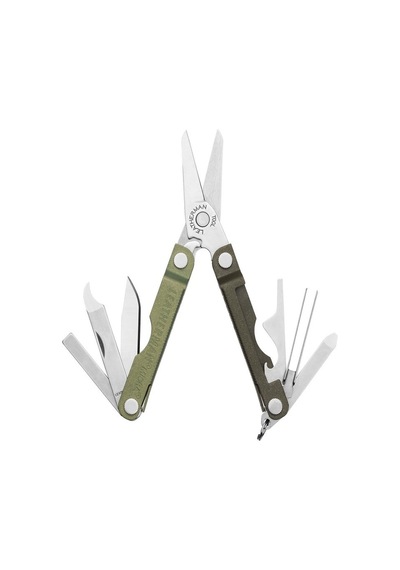 Leatherman Kamp Micra Spruce Çok Amaçlı Makas Yeşil
