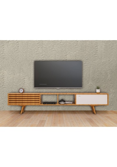 Tink 3d Duvar Paneli Boyanabilir Dekota 60x60 Cm Duvar Kağıdı Desenli 4 Adet