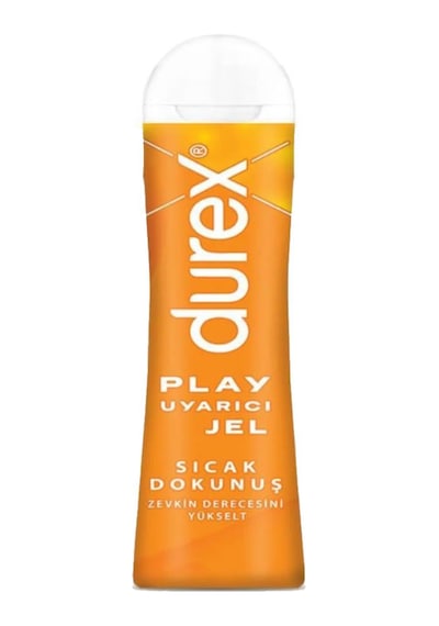 Durex Play Sıcak Dokunuş Bay Bayan Uyarıcılı Jel 100 Ml + Siyah Deri Şaplak + Hediye