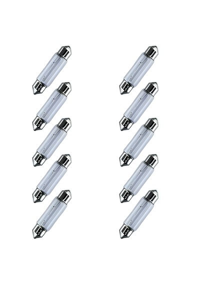 12v 10w Sofit Ampul 39mmx10mm 10 Adet