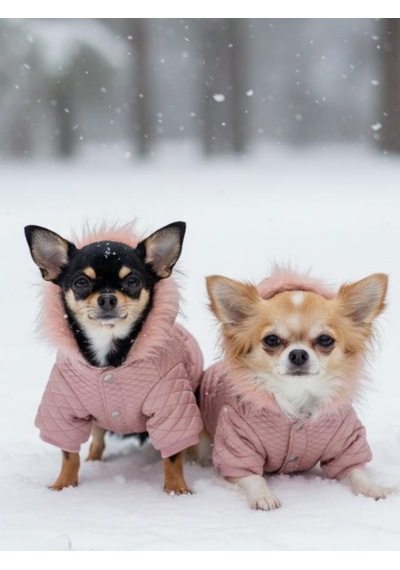 Pinky Pie Pembe Köpek Montu Kışlık Ceket